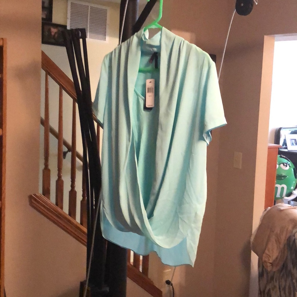 NYDJ mint green NWT top. Size M